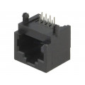 942; Socket; RJ45; PIN: 8; Layout: 8p8c; THT; on PCBs; angled 90°; KEYSTONE 942; Socket; RJ45; PIN: 8; Layout: 8p8c; THT; on PCBs; angled 90°; KEYSTONE