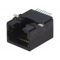 944; Socket; RJ45; PIN: 8; Layout: 8p8c; SMT; on PCBs; horizontal; KEYSTONE 944; Socket; RJ45; PIN: 8; Layout: 8p8c; SMT; on PCBs; horizontal; KEYSTONE