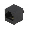 949; Socket; RJ45; PIN: 8; Layout: 8p8c; THT; on PCBs; straight; KEYSTONE 949; Socket; RJ45; PIN: 8; Layout: 8p8c; THT; on PCBs; straight; KEYSTONE