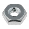 9600; Nut; hexagonal; UNC4-40; steel; Plating: zinc; Pitch: 40; KEYSTONE 9600; Nut; hexagonal; UNC4-40; steel; Plating: zinc; Pitch: 40; KEYSTONE
