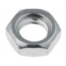 9603; Nut; hexagonal; UNC8-32; steel; Plating: zinc; Pitch: 32; KEYSTONE