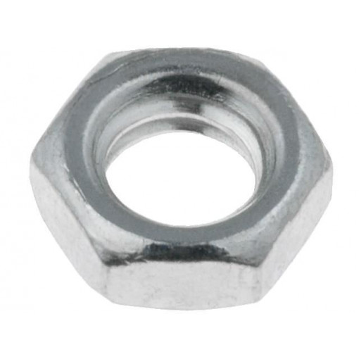 9603; Nut; hexagonal; UNC8-32; steel; Plating: zinc; Pitch: 32; KEYSTONE