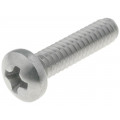 9902; Screw; UNC4-40x12,7; Head: cheese head; Phillips; stainless steel; KEYSTONE 9902; Screw; UNC4-40x12,7; Head: cheese head; Phillips; stainless steel; KEYSTONE