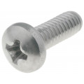 9907; Screw; UNC8-32x12,7; Head: cheese head; Phillips; stainless steel; KEYSTONE 9907; Screw; UNC8-32x12,7; Head: cheese head; Phillips; stainless steel; KEYSTONE