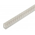 KG-016; Hole and edge shield; polyetylene; L: 10m; natural; H: 5.2mm; FIX&FASTEN