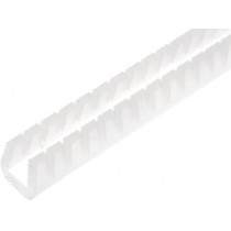KG-030; Hole and edge shield; polyetylene; L: 10m; natural; H: 6.1mm; W: 6mm; FIX&FASTEN