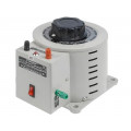 KIEA8; Variable autotransformer; 230VAC; Uout: 0÷260V; 6.5A; 8.9kg; BREVE TUFVASSONS