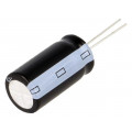 KJ2G680MNN1825; Capacitor: electrolytic; THT; 68uF; 400VDC; Ø18x25mm; Pitch: 7.5mm; Elite KJ2G680MNN1825; Capacitor: electrolytic; THT; 68uF; 400VDC; Ø18x25mm; Pitch: 7.5mm; Elite