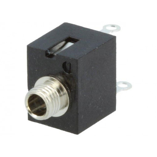 KLB 1; Socket; Jack 2,5mm; female; mono; ways: 2; straight; soldering; LUMBERG