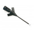 KLEPS1MIKRO SW; Clip-on probe; pincers type; 2A; 60VDC; black; Grip capac: max.2mm; HIRSCHMANN T&M