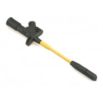 KLEPS2700SW; Clip-on probe; with puncturing point; 10A; 60VDC; black; 4mm; 80MΩ; HIRSCHMANN T&M