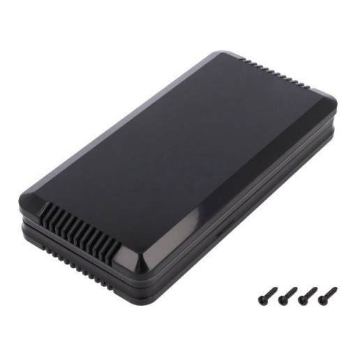 KM-180 BK; Enclosure: for alarms; X: 85mm; Y: 169mm; Z: 30mm; ABS; black; MASZCZYK