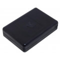 KM-22 BK; Enclosure: multipurpose; X: 60mm; Y: 84mm; Z: 22mm; ABS; black; MASZCZYK