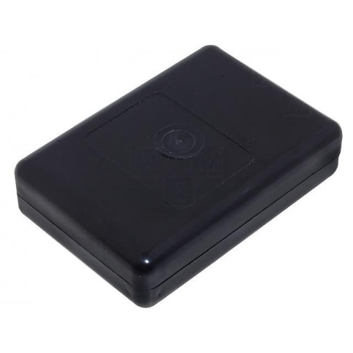 KM-22 BK; Enclosure: multipurpose; X: 60mm; Y: 84mm; Z: 22mm; ABS; black; MASZCZYK
