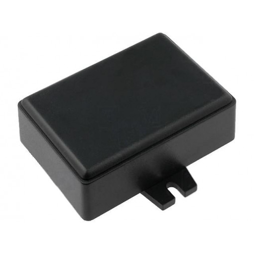 KM-27 BK; Enclosure: multipurpose; X: 48.5mm; Y: 68mm; Z: 25mm; ABS; black; MASZCZYK