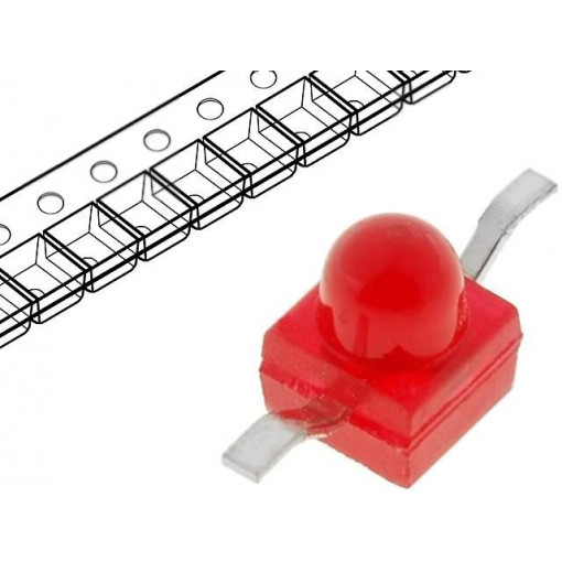 KM-27ID-09; LED; SMD; Gull wing; red; 7÷30mcd; 2.21x2.92x2.21mm; 40°; 2÷2.5V; KINGBRIGHT ELECTRONIC