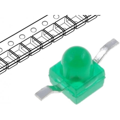 KM-27SGD-09; LED; SMD; Gull wing; green; 2.5÷10mcd; 2.21x2.92x2.21mm; 40°; 20mA; KINGBRIGHT ELECTRONIC