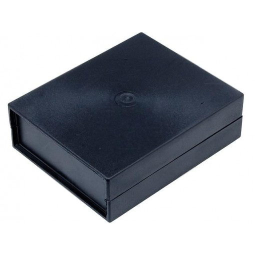 KM-35 BK; Enclosure: with panel; X: 91mm; Y: 111mm; Z: 35mm; ABS; black; MASZCZYK