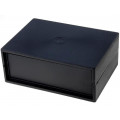 KM-35B BK; Enclosure: with panel; X: 64.5mm; Y: 89.2mm; Z: 35.8mm; ABS; black; MASZCZYK