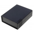 KM-35N BK; Enclosure: with panel; X: 91.1mm; Y: 111mm; Z: 34.8mm; ABS; black; MASZCZYK