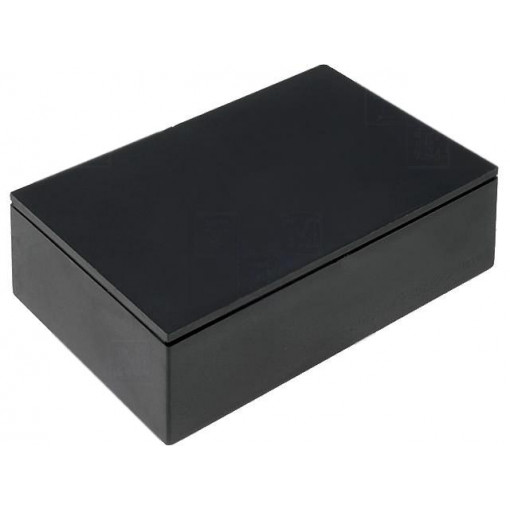 KM-4 BK; Enclosure: designed for potting; X: 60mm; Y: 89.5mm; Z: 27.5mm; ABS; MASZCZYK