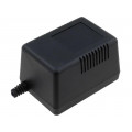 KM-49B BK; Enclosure: for power supplies; vented; X: 65.5mm; Y: 92mm; Z: 57mm; MASZCZYK