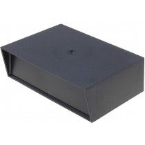 KM-50 BK; Enclosure: with panel; X: 150mm; Y: 110mm; Z: 50mm; ABS; black; MASZCZYK