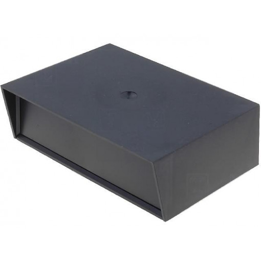 KM-50 BK; Enclosure: with panel; X: 150mm; Y: 110mm; Z: 50mm; ABS; black; MASZCZYK