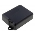 KM-53 BK; Enclosure: multipurpose; X: 90mm; Y: 114mm; Z: 33mm; ABS; black; MASZCZYK