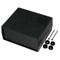 KM-56 BK; Enclosure: with panel; X: 120mm; Y: 100mm; Z: 56mm; ABS; black; MASZCZYK