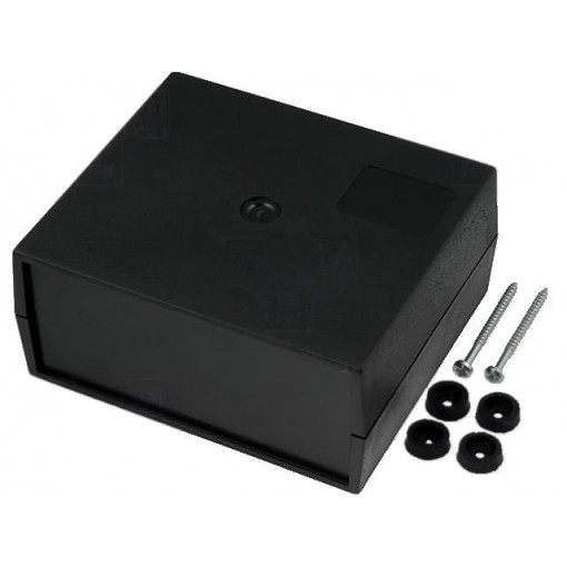KM-56 BK; Enclosure: with panel; X: 120mm; Y: 100mm; Z: 56mm; ABS; black; MASZCZYK