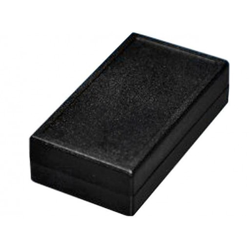 KM-57 BK; Enclosure: multipurpose; X: 34.5mm; Y: 63.5mm; Z: 16mm; ABS; black; MASZCZYK