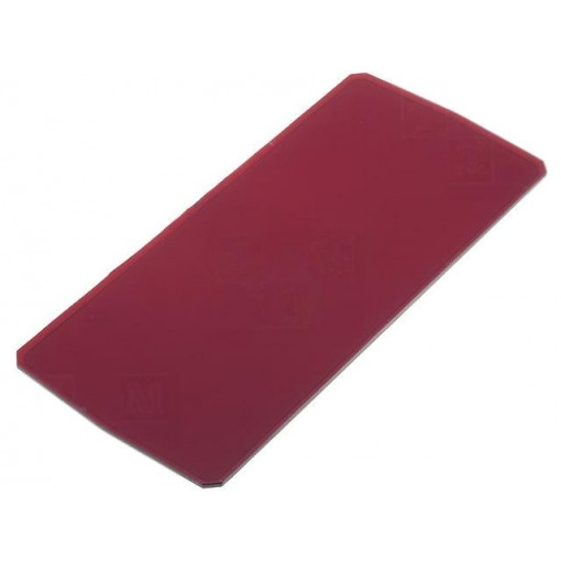 FI-0085 RD; Filter; X: 80mm; Y: 173mm; Z: 3mm; KM-85; red; MASZCZYK FI-0085 RD; Filter; X: 80mm; Y: 173mm; Z: 3mm; KM-85; red; MASZCZYK