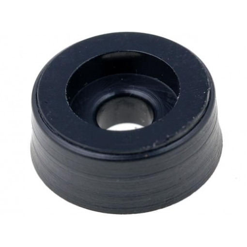FI-1 BK PVC; Foot; H: 5mm; black; PVC; Dim: Ø14mm; Ømount.hole: 2.9mm; MASZCZYK FI-1 BK PVC; Foot; H: 5mm; black; PVC; Dim: Ø14mm; Ømount.hole: 2.9mm; MASZCZYK