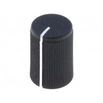 FC7249; Knob; with pointer; aluminium,plastic; Øshaft: 6mm; Ø10x15mm; CLIFF