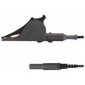 KML 7852/AU/SAK/150/SW; Kelvin cable; 60VDC; 10A; Len: 1.5m; black; Plating: gold-plated; SCHÜTZINGER KML 7852/AU/SAK/150/SW; Kelvin cable; 60VDC; 10A; Len: 1.5m; black; Plating: gold-plated; SCHÜTZINGER