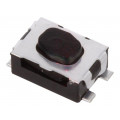 KMR221G LFS; Microswitch TACT; SPST-NO; Pos: 2; 0.05A/32VDC; SMT; none; 2N; 1.9mm; C&K