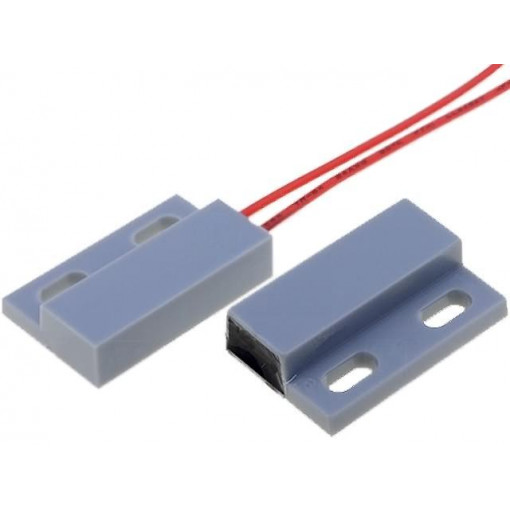 ; Reed switch; Pswitch: 10W; 29x18.8x6.9mm; Connection: lead; 500mA; ; Reed switch; Pswitch: 10W; 29x18.8x6.9mm; Connection: lead; 500mA;