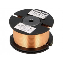 3816; Inductor: coil; 22mH; 5.2Ω; Ø: 55mm; H: 30mm; Øcore: 0.6mm; VISATON