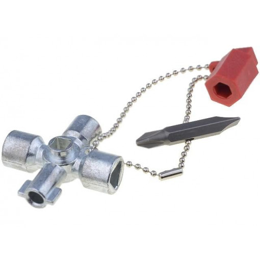 00 11 02; Key; for control cabinets; 44mm; KNIPEX 00 11 02; Key; for control cabinets; 44mm; KNIPEX