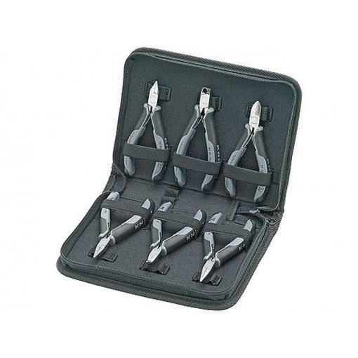 00 20 17; Kit: pliers; Pcs: 6; KNIPEX 00 20 17; Kit: pliers; Pcs: 6; KNIPEX