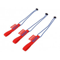 00 50 02 T BK; Fixing straps; to work at altitude; 1.5kg; 3pcs.; KNIPEX 00 50 02 T BK; Fixing straps; to work at altitude; 1.5kg; 3pcs.; KNIPEX