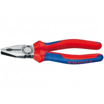 03 02 200; Pliers; universal; 200mm; for bending, gripping and cutting; KNIPEX 03 02 200; Pliers; universal; 200mm; for bending, gripping and cutting; KNIPEX