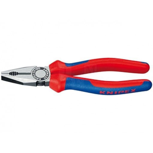 03 02 200; Pliers; universal; 200mm; for bending, gripping and cutting; KNIPEX 03 02 200; Pliers; universal; 200mm; for bending, gripping and cutting; KNIPEX