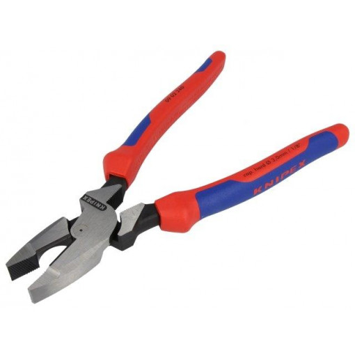 09 02 240; Pliers; universal; 240mm; for bending, gripping and cutting; KNIPEX