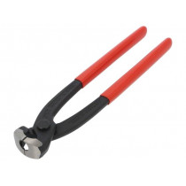 10 99 I220; Pliers; end,for ear clamp,stainless steel ties; 220mm; KNIPEX 10 99 I220; Pliers; end,for ear clamp,stainless steel ties; 220mm; KNIPEX