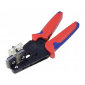 12 12 02; Stripping tool; Wire: round; Cond.cross sec: 0.09÷2.08mm2; KNIPEX