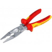 13 96 200; Pliers; insulated,universal; Version: insulated; steel; 200mm; KNIPEX 13 96 200; Pliers; insulated,universal; Version: insulated; steel; 200mm; KNIPEX