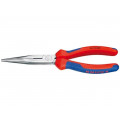 26 12 200; Pliers; ergonomic two-component handles,polished head; 200mm; KNIPEX