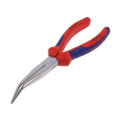 38 25 200; Pliers; curved,half-rounded nose; for gripping,for bending; KNIPEX